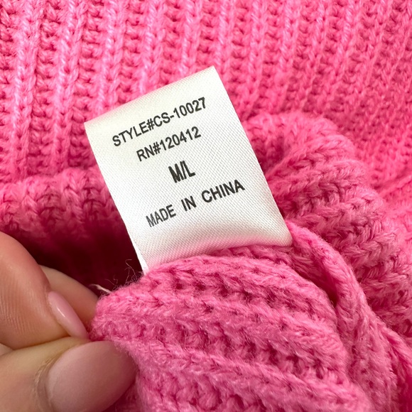 Bubblegum pink sweater | Size M/L - Picture 2 of 3